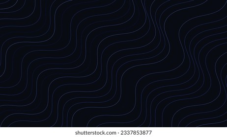 Abstract wavy line dark green background for your creative project. It will give your work a meaningful sense about the chaotic world and their presence. It can be used as a banner and website home.