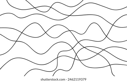 Línea ondulada Abstractas, forma moderna para Fondo de pantalla, azulejo, cubierta de libro, textil e impresión.
