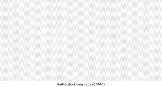 Abstract wavy line pattern background. Zig zag wavy seamless pattern gray and white backrgound. EPS 10 Vector illustration