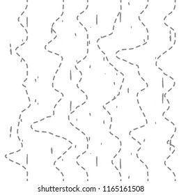 Abstract wavy line pattern, seamless vector geometric background.