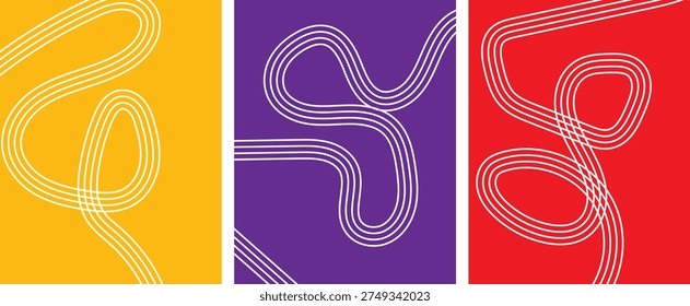 Patrones ondulados Abstractas la