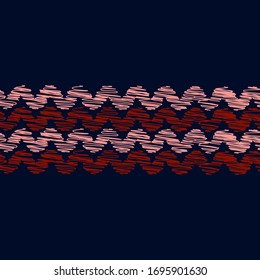 An abstract wavy line sketch background image.