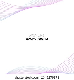 abstract wavy line texture background