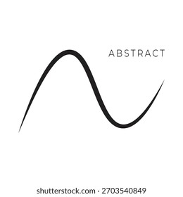  Abstract wavy line vector or Dividers and Decoration.