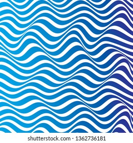 ABSTRACT WAVY LINE VECTOR PATTERN BACKGROUND