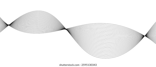 abstract wavy lines background. eps10