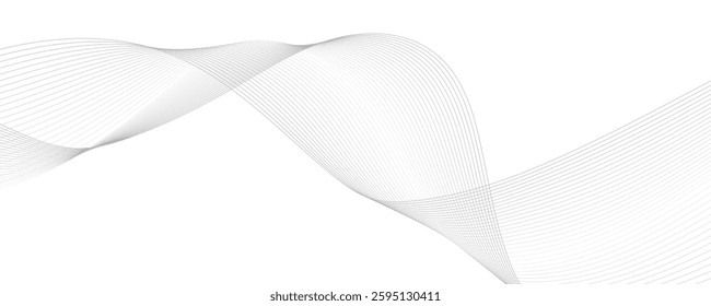 abstract wavy lines background. eps10