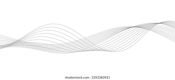 abstract wavy lines background. flowing lines background