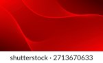 abstract wavy lines background. red gradations, banner background, wave line shape,memphis background. 
