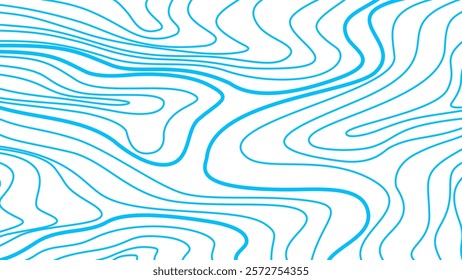 Abstract wavy lines background. Background with topographic contours. Contour background. Topographic map background. Topographic contour wallpaper.