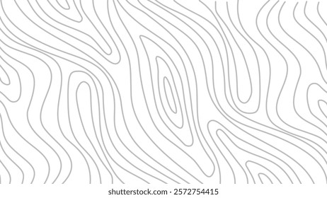 Abstract wavy lines background. Background with topographic contours. Contour background. Topographic map background. Topographic contour wallpaper.