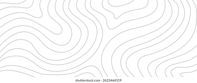 Abstract wavy lines background. Wave background. Topographic wallpaper. Abstract wavy background. Abstract topographic contour background. 