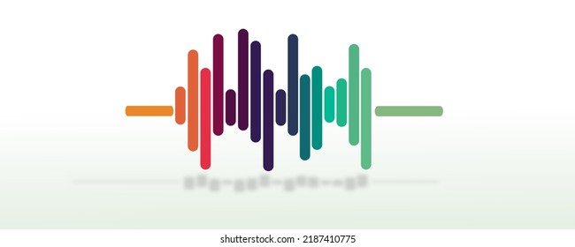 Abstract wavy lines. Colorful dynamic waves. Vector design elements for music, party, technology, modern concept.