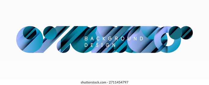 Abstrakte wellenförmige Linien bilden einen dynamischen Hintergrund. Blaue Farbtöne sorgen für einen modernen visuellen Effekt. Minimalistisches Design für verschiedene Projekte geeignet.