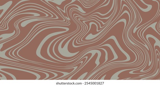 Textura Geométrica De Linhas Onduladas Abstratas. Padrão De Abstração De Ácido Trendy. Ilustração de arte de ilusão óptica de vetor.