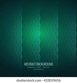 abstract wavy lines green background