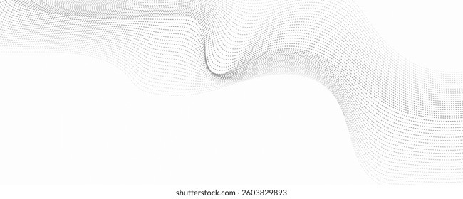 Abstract wavy lines illustration. EPS10