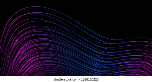 abstract wavy lines modern vector background	