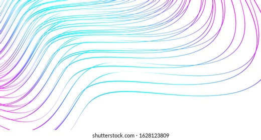 abstract wavy lines modern vector background	
