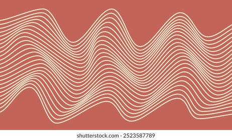 ABSTRACTAS LÍNEAS ONDULADAS PASTEL PATRÓN DE COLOR PLANO FONDO OSCURO. BUENO PARA CARTEL, FONDO DE PANTALLA, CUBIERTA, MARCO, VOLANTE, REDES SOCIALES, TARJETA DE FELICITACIÓN