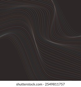 ABSTRACTAS LÍNEAS ONDULADAS PASTEL FONDO DE PATRÓN DE COLOR PLANO. BUENO PARA CARTEL, FONDO DE PANTALLA, CUBIERTA, MARCO, VOLANTE, REDES SOCIALES, TARJETA DE FELICITACIÓN