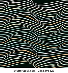 ABSTRACT WAVY LINES PASTEL FLAT COLOR PATTERN BACKGROUND. GOOD FOR POSTER, WALLPAPER, COVER, FRAME, FLYER, SOCIAL MEDIA, GREETING CARD