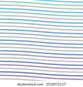 Abstract wavy lines pattern banner in geometric style - gradient