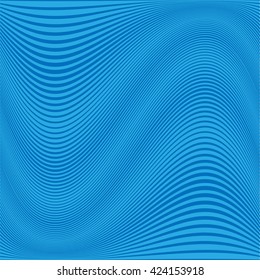 Abstract Wavy Lines Pattern. Modern Background. Vector. Seamless pattern for your design.