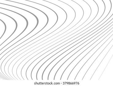 Abstract Wavy Lines. Seamless Geometric stripes Design.