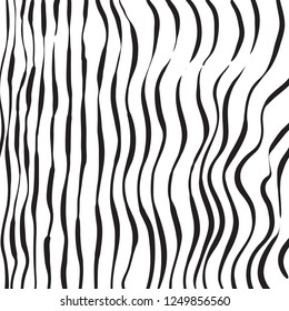 Abstract wavy lines texture. Hand drawn minimalistic vector illustration. Black ink abstract paint splash, calligraphy pen and ink, paint brush backgrounds, abstract line, hand drawn vertical stripes.