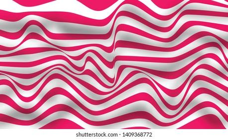 Abstract wavy lines. vector background.