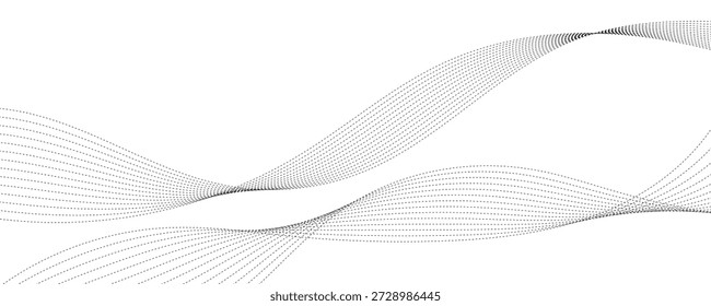 Abstractas Ilustración vectorial de líneas onduladas. EPS10