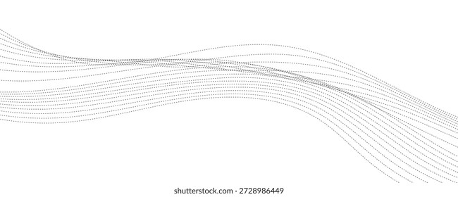 Abstractas Ilustración vectorial de líneas onduladas. EPS10