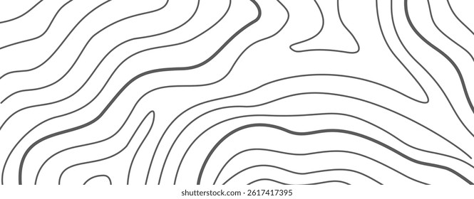Abstract wavy lines wallpaper. Abstract wavy background. Wave background. Abstract topographic contour background. Topographic background.