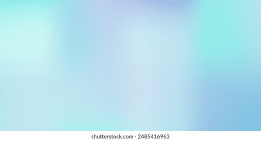 Abstract wavy liquid background. Gradient mesh. Variation set. Blue green saturated vivid color blend.