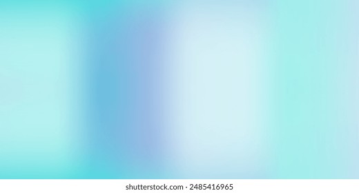 Abstract wavy liquid background. Gradient mesh. Variation set. Blue green saturated vivid color blend.
