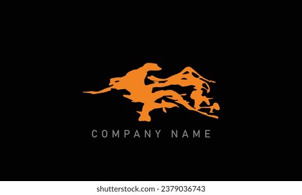 abstraktes Logo-Design, modernes Logo