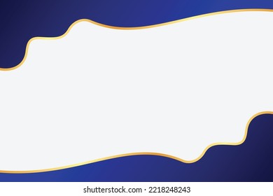 Abstract wavy luxury background with golden color.
