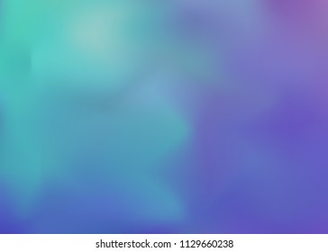 Abstract wavy multicolored blurred background gradient. Vector modern trendy decoration for concept design, illustrations, business infographic, social media, web applications. 