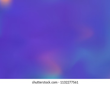 Abstract wavy multicolored blurred background gradient. Vector modern trendy decoration for concept design, illustrations, business infographic, social media, web applications. 