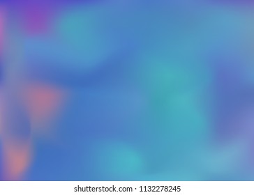 Abstract wavy multicolored blurred background gradient. Vector modern trendy decoration for concept design, illustrations, business infographic, social media, web applications. 