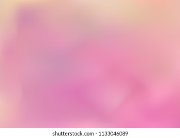 Abstract wavy multicolored blurred background gradient. Vector modern trendy decoration for concept design, illustrations, business infographic, social media, web applications. 