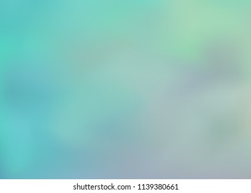 Abstract wavy multicolored blurred background gradient. Vector modern trendy decoration for concept design, illustrations, business infographic, social media, web applications. 