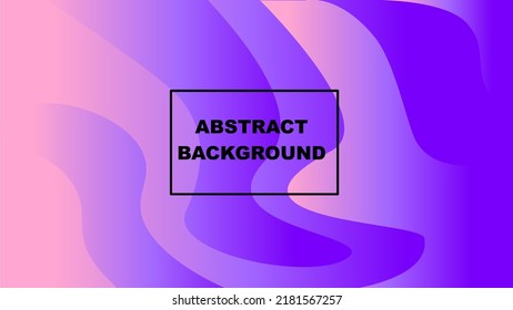 El fondo de neón ondulado abstracto se puede utilizar como fondo de pared, para el diseño web como banner, para volante, tarjeta, folleto impreso. Ilustración vectorial.