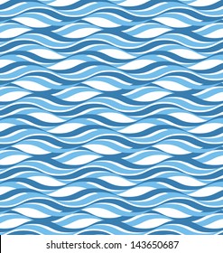 Abstract wavy ocean background