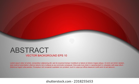 Abstract wavy paper background in bright colors. vector illustration eps 10