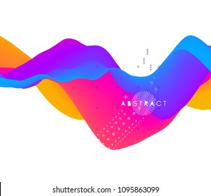 Abstract wavy pattern. Background for design. Vector Illustration for banner, flyer, book cover, poster.