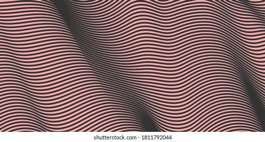 Abstract wavy pattern  background design