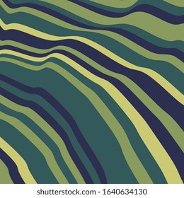 Abstract wavy pattern. Color striped background. Vector illustration.