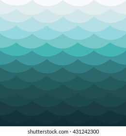 Abstract wavy pattern. Geometric background